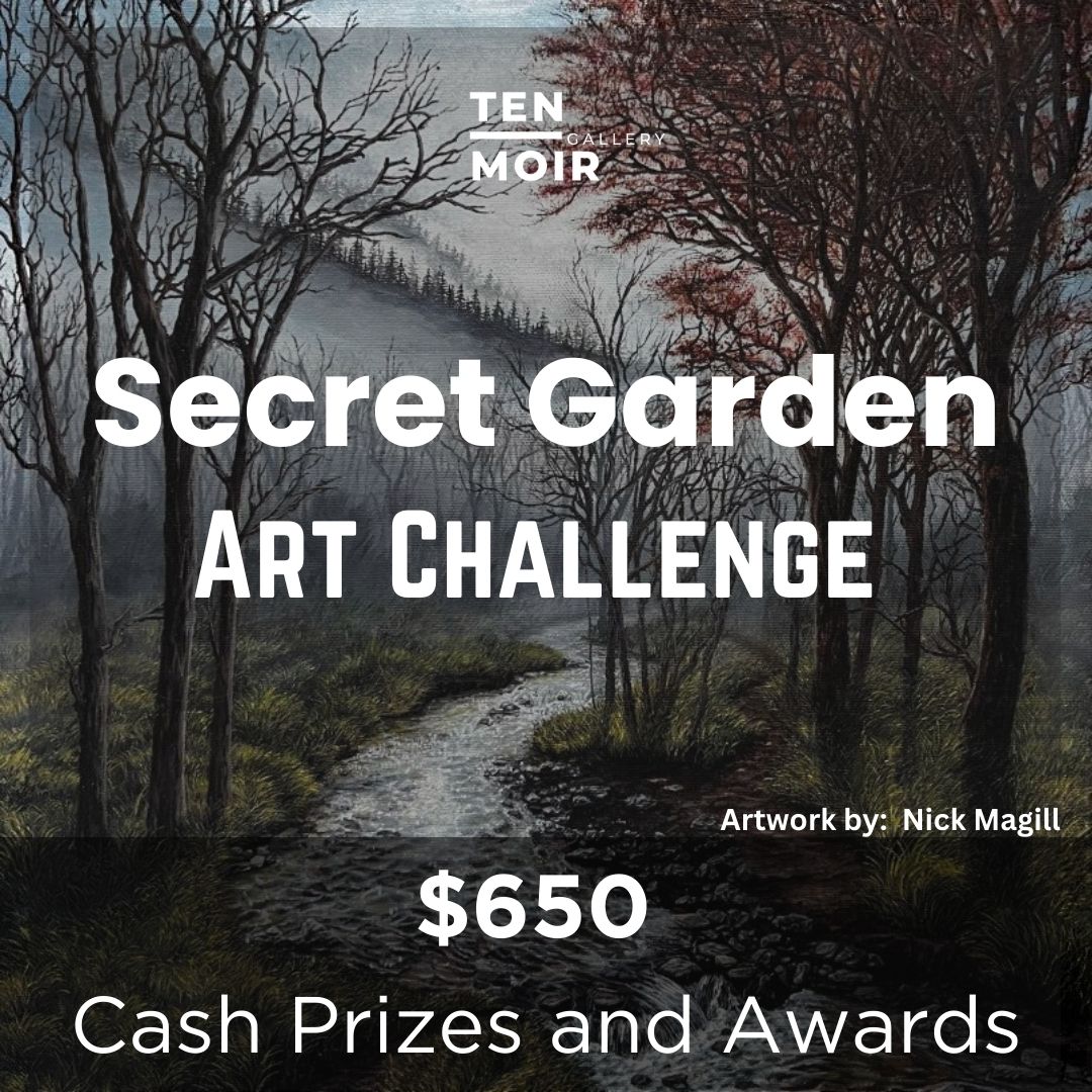 The Secret Garden Art Challenge 2026 | Ten Moir Gallery featured image