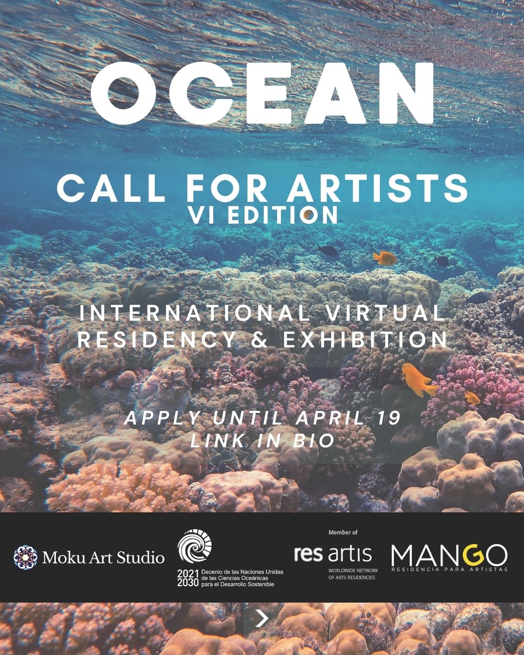 Ocean IV Virtual Art Residency featured image